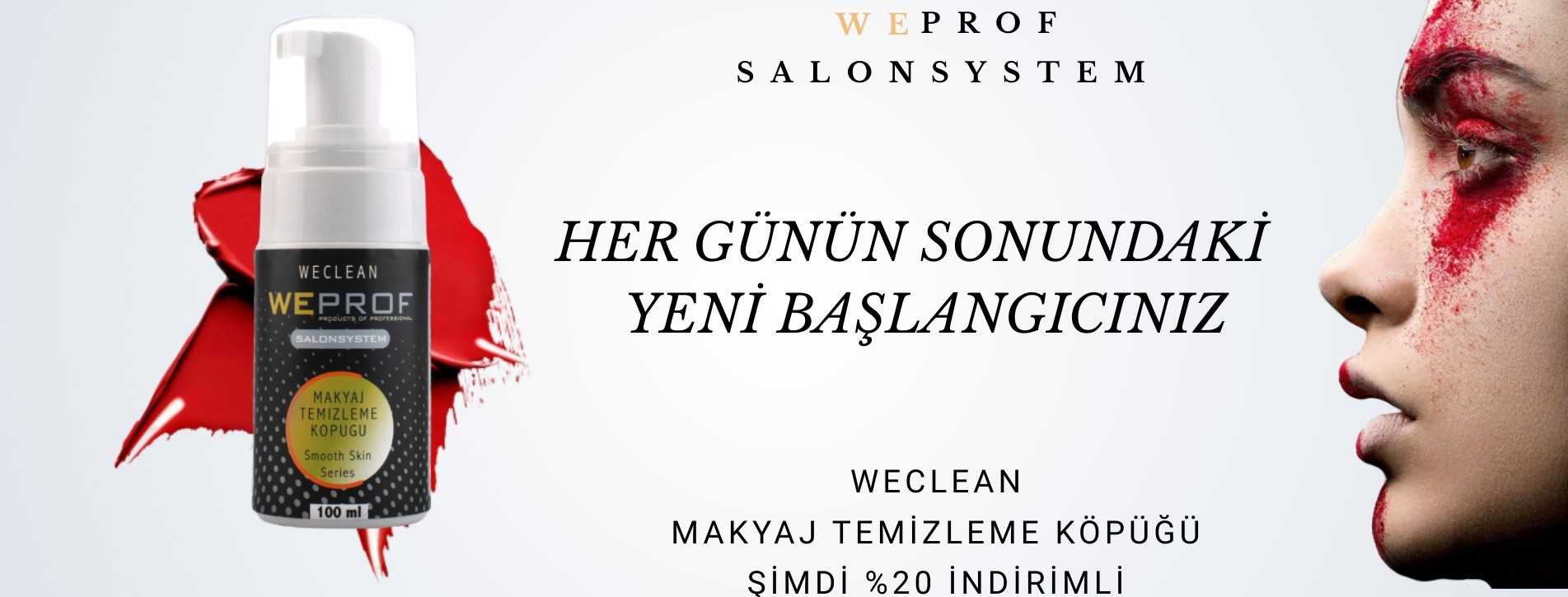 Weprof profesyonel bakım ürünleri